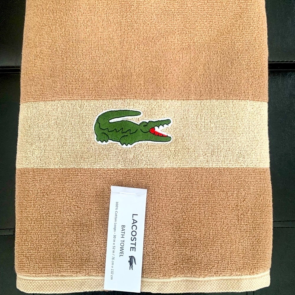 Lacoste Bath Towel